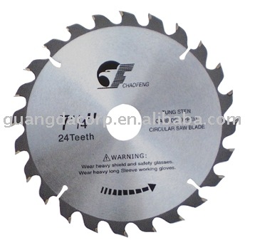 Hard alloy saw blade 